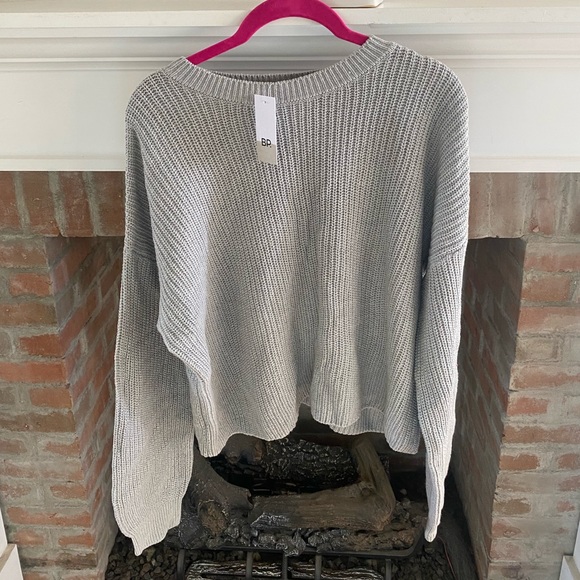 bp Sweaters - NWT Grey Knit Sweater From Nordstroms size Large